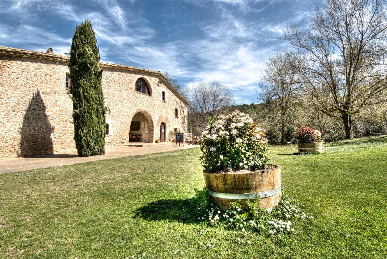 Mas Pages Hostel Sant Esteve De Guialbes ภายนอก รูปภาพ